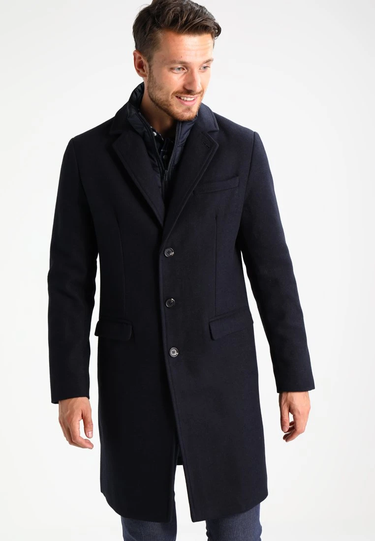 Pier One Classic Coat - Navy 1 Pier One Classic Coat - Navy