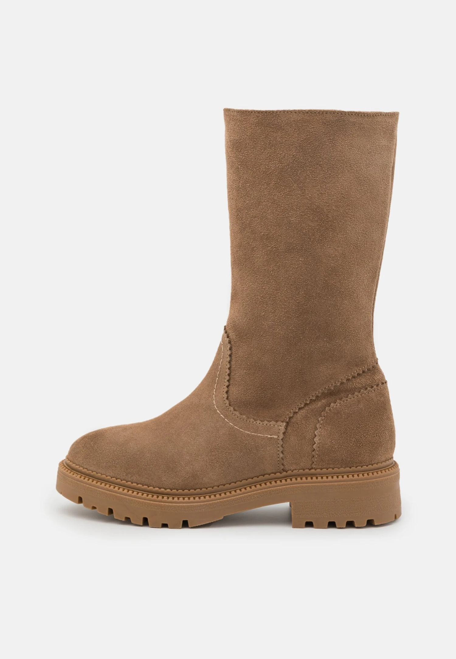 Pier One Leather Winter Boot - Boots - Taupe 2 Pier One Leather Winter Boot - Boots - Taupe - Image 2