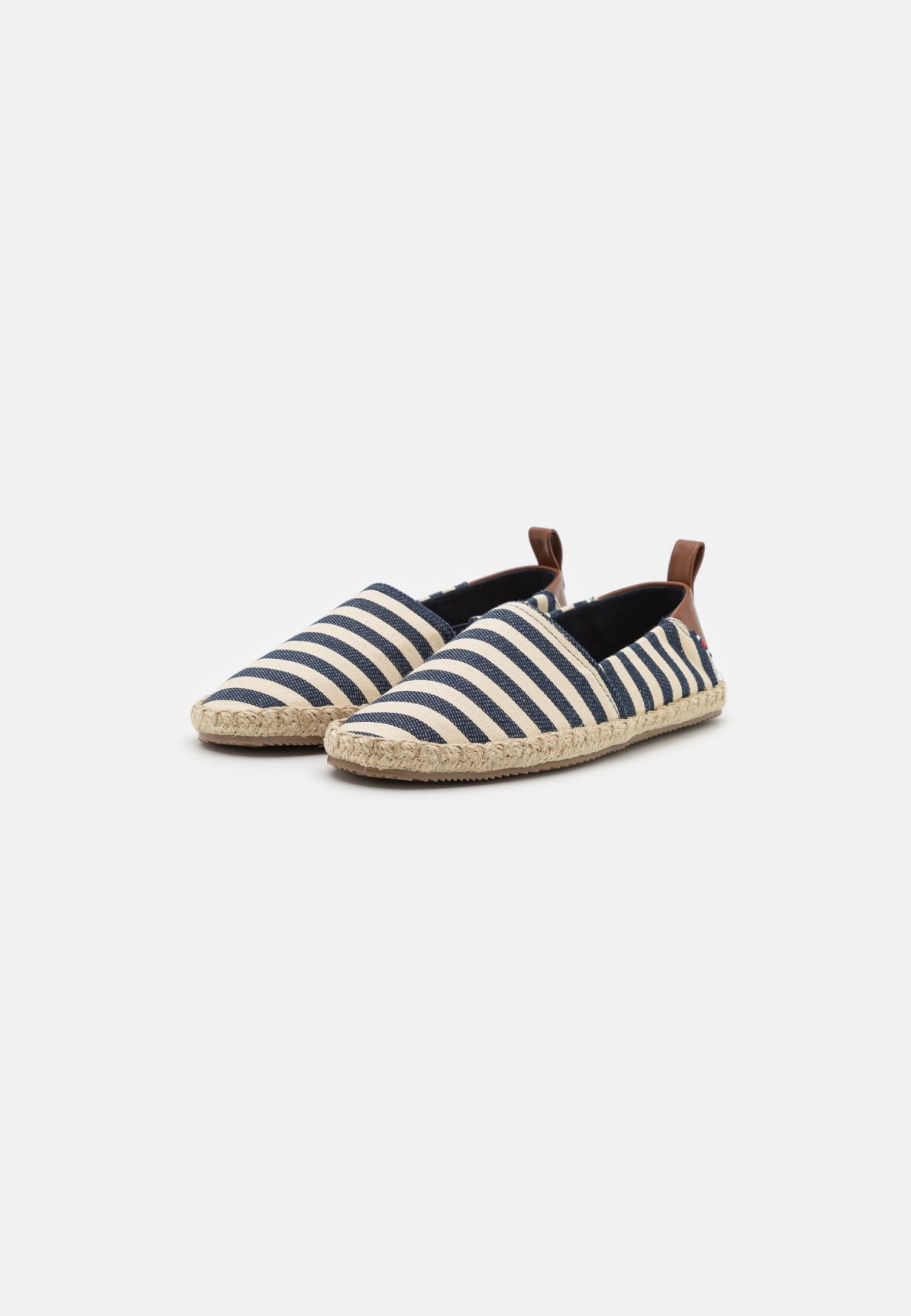 Pier One Unisex - Espadrilles - Dark Blue/White 2 Pier One Unisex - Espadrilles - Dark Blue/White - Image 2