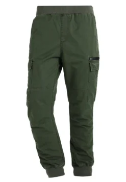 Pier One Cargo Trousers - Dark Green -Pier One d36bc541037d4e19b441fd317ad51a5d