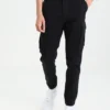 Pier One Cuffed Skinny Trouser- Cargo Trousers - Black