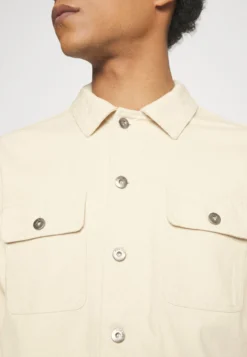 Pier One Undyed Twill- Denim Jacket - White -Pier One d72bf7cf76b04ba396f021941020b1bc scaled