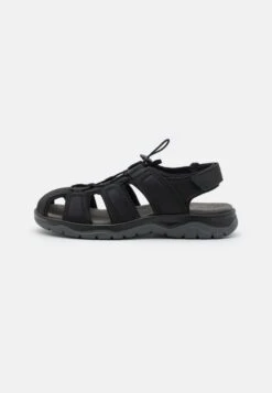 Pier One Leather - Walking Sandals - Black