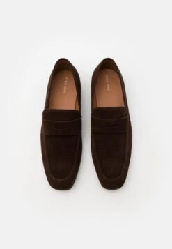 Pier One Smart Slip-Ons - Dark Brown -Pier One dabc48d8fca3488f88fd0b32e87a70fc scaled
