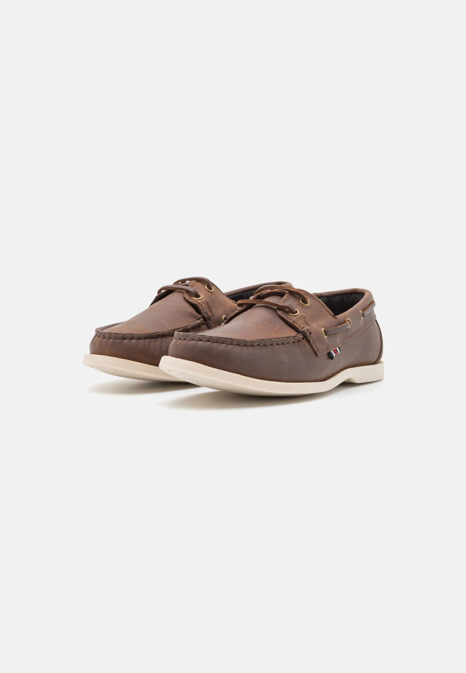 Pier One Leather Unisex - Boat Shoes - Brown 2 Pier One Leather Unisex - Boat Shoes - Brown - Image 2