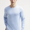 Pier One Basic Crewneck - Jumper - Light Blue