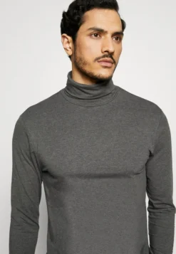 Pier One Long Sleeved Top - Dark Gray -Pier One e42af118bc964ff58253df3c3e082585 scaled