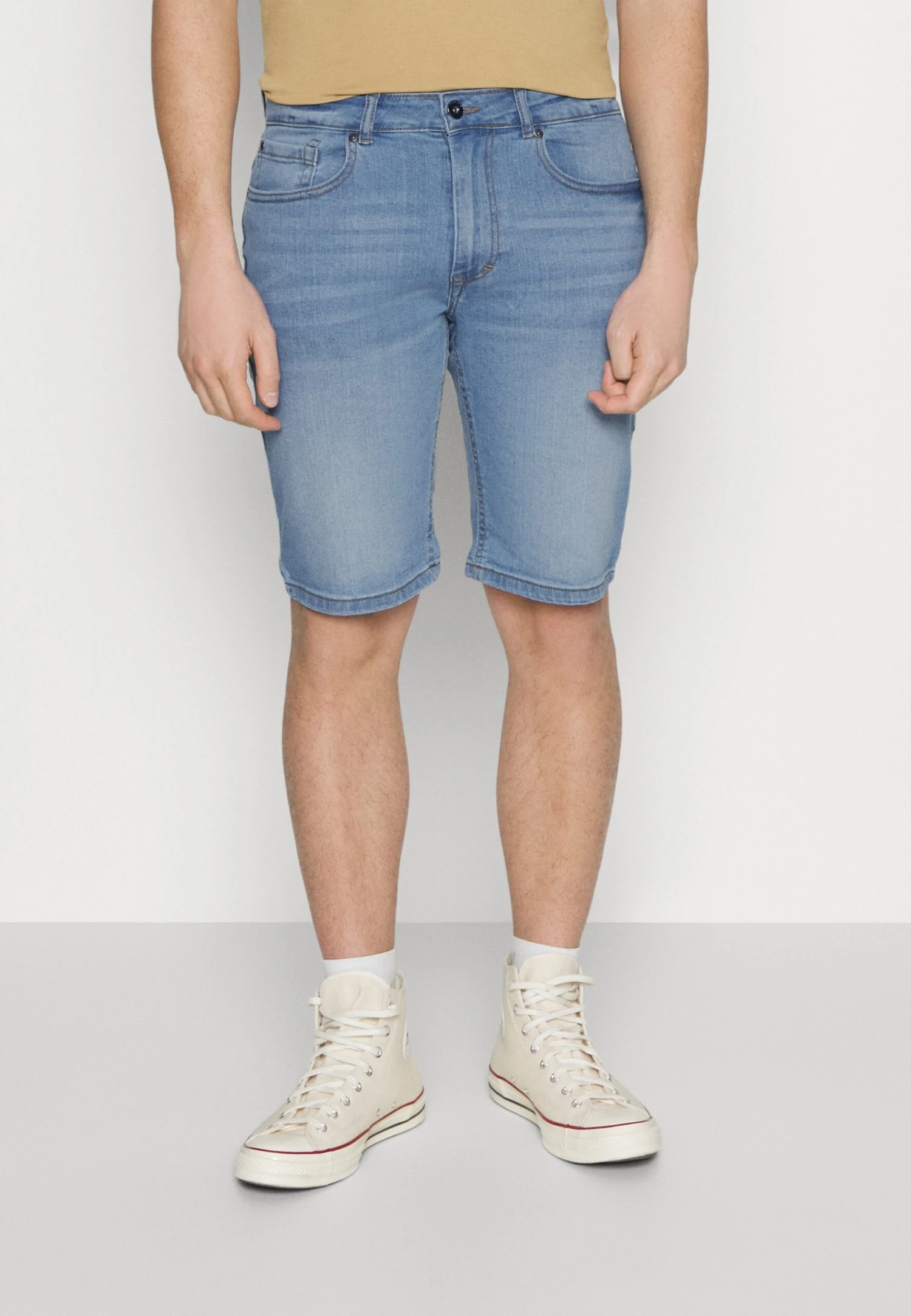 Pier One Denim Shorts - Light Blue Denim 2 Pier One Denim Shorts - Light Blue Denim - Image 2