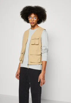 Pier One Waistcoat - Tan -Pier One f195baee9fb6489dbaeb853180d004d6 scaled