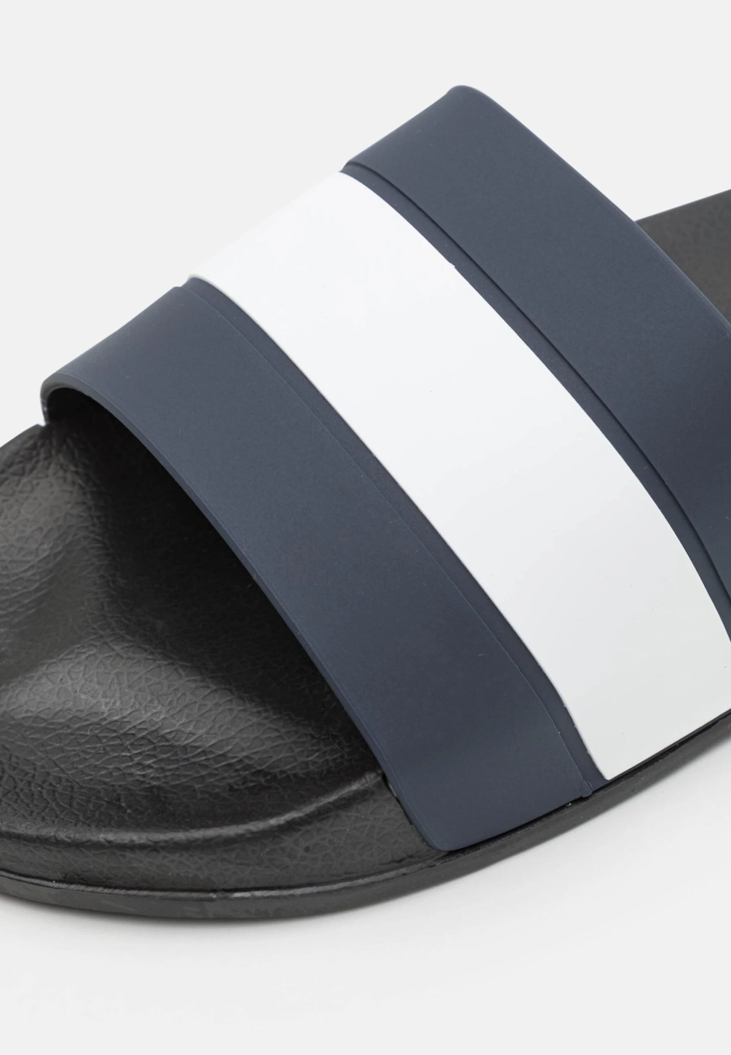 Pier One Mules - Dark Blue/White 6 Pier One Mules - Dark Blue/White - Image 6