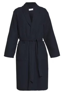 Pier One Dressing Gown - Dark Blue -Pier One fe3f11e4aad441c79386ab3a055723d5 scaled